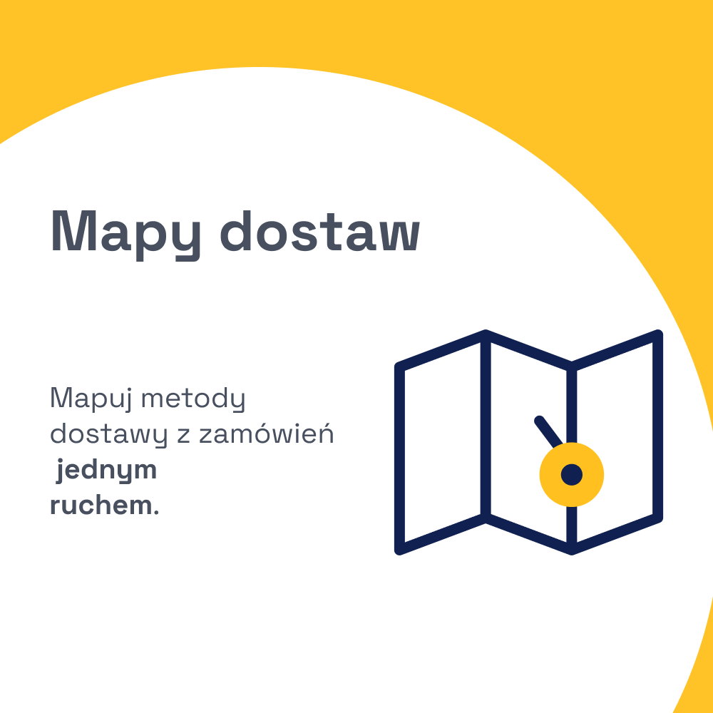 mapy dostaw